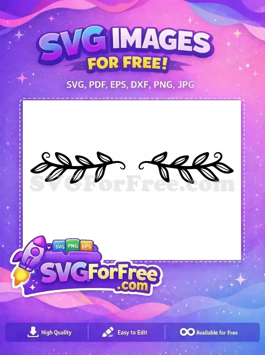 Free Line Simple Free Black Text Divider Free SVG