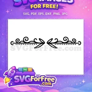 Free Black Line Free Square Text Divider Free SVG