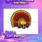Free Smiling Woodstock Free Turkey Disguise Peanuts Free SVG - Instant Download