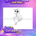 Free Cute Pilgrim Hat Free Turkey Thank You Free SVG - Instant Download
