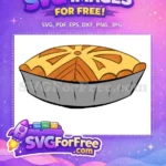 Free Golden Crust Free Slice Thank You Pie Free SVG - Instant Download