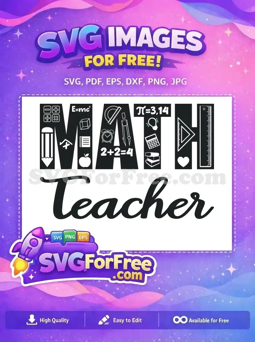Free Math Symbols Free School Elements Teacher Free SVG