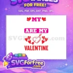 Free Heart Arrow Free Students Valentine Teacher Free SVG - Instant Download