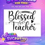 Free Teacher Quote Design Free Education Free SVG - Instant Download
