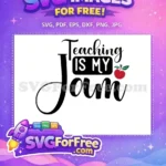 Free Red Apple Free Teacher Quote Teaching Free SVG - Instant Download