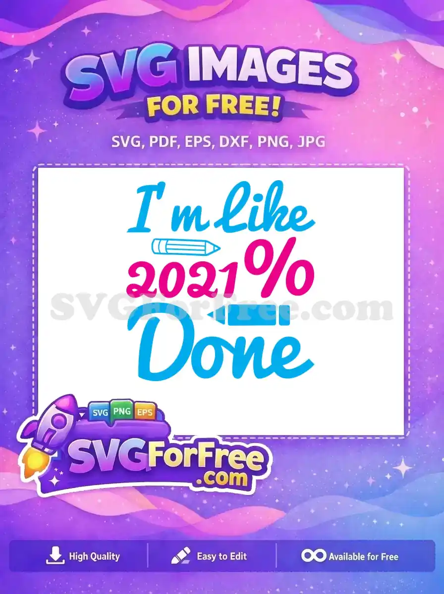 Free Pencil Accent Free 2021 Percentage Teacher Free SVG