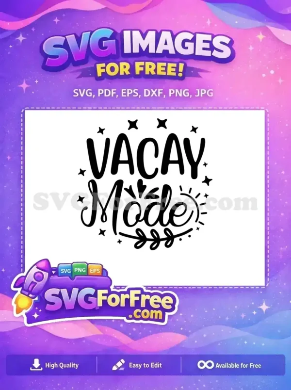Free Stars Elements Free Vacay Mode Teacher Free SVG Free Stars Elements Free Vacay Mode Teacher Free SVG