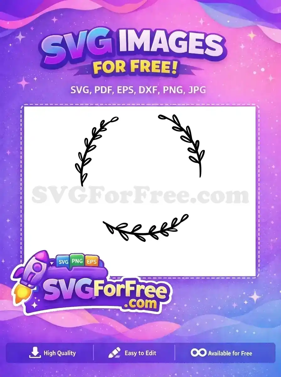 Free Black Branch Free Leaf Thanksgiving Frame Free SVG