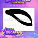 Free Turkey Feather Silhouette Free Thanksgiving Simple Free SVG - Instant Download