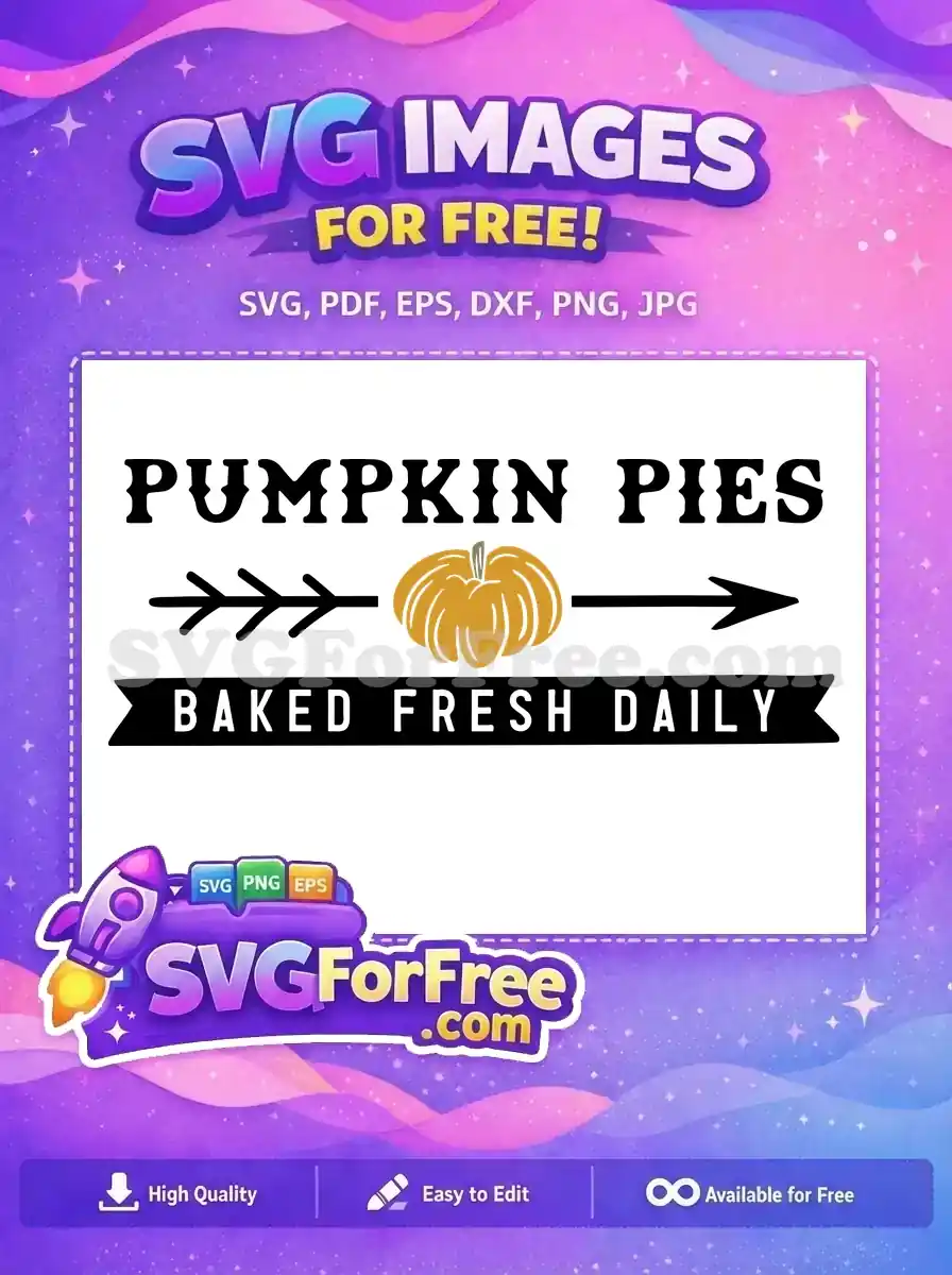 Free Pumpkin Pies Free Arrow Thanksgiving Free SVG