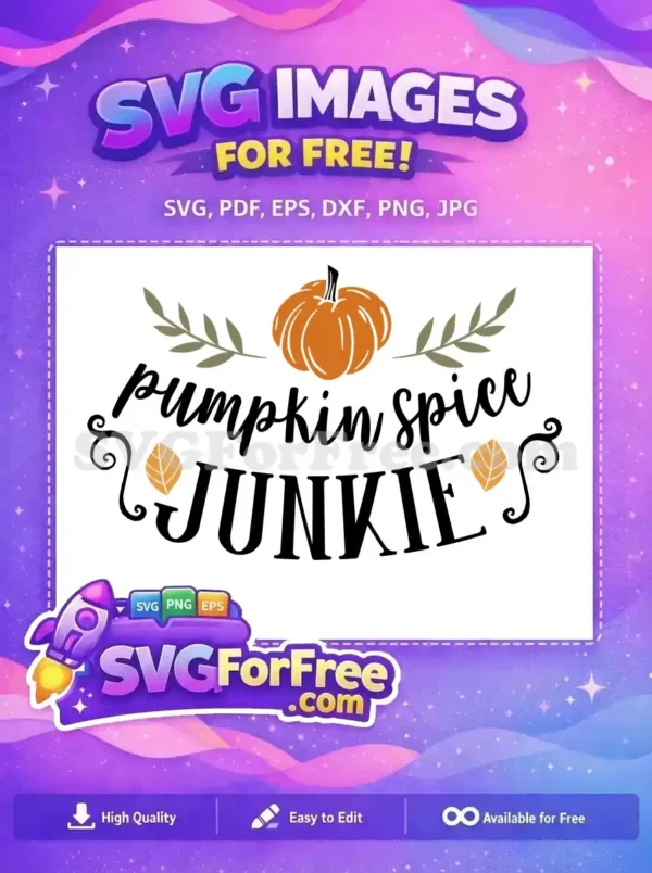 Free Pumpkin Orange Free Spice Junkie Thanksgiving Free SVG