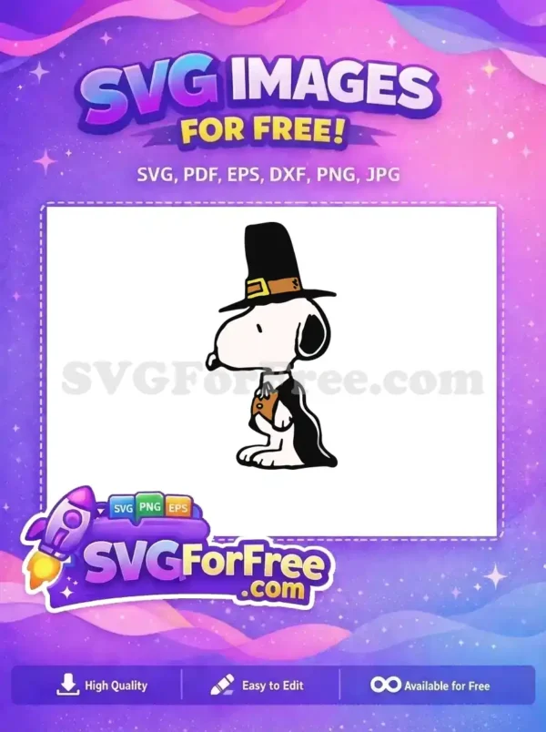 Free Pilgrim Hat Free Thanksgiving Brown Turkey Peanuts Free SVG