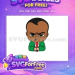 Free Green Suit Free Black Hair The Boss Baby Free SVG - Instant Download