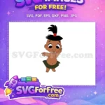 Free Pointing Kuzco Free Red Hat The Emperors New Groove Free SVG - Instant Download