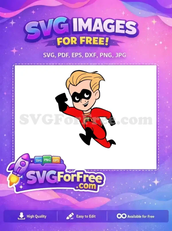 Free Blonde Hair Free Smiling Face The Incredibles Free SVG Free Blonde Hair Free Smiling Face The Incredibles Free SVG