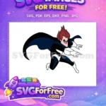 Free Pointing Villain Free Red Hair The Incredibles Free SVG - Instant Download