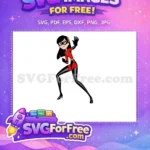 Free Violet Telekinetic Powers Free Incredibles Hero Free SVG - Instant Download