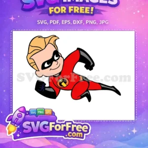 Free Blond Dash Free Smiling Face The Incredibles Free SVG Free Blond Dash Free Smiling Face The Incredibles Free SVG