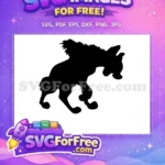 Free Shadowy Hyena Free Disney Silhouette The Lion King Free SVG - Instant Download