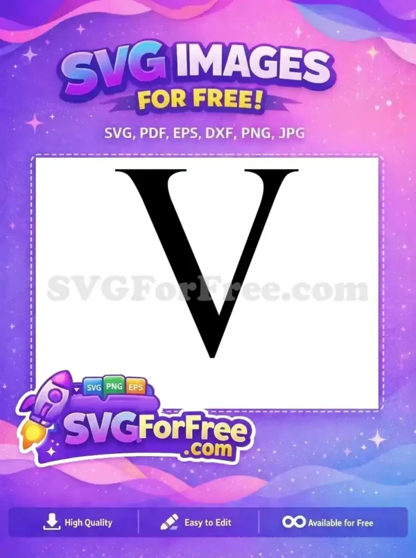 Free Initial Letter V Free Black Bold Lion King Free SVG Free Initial Letter V Free Black Bold Lion King Free SVG