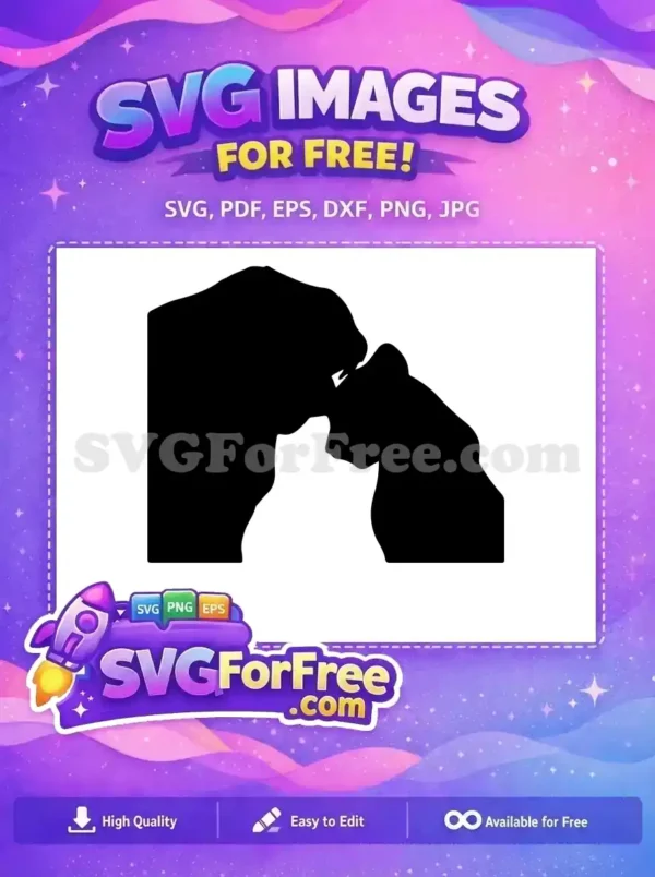 Free Simba Mufasa Silhouette Free Father Son The Lion King Free SVG Free Simba Mufasa Silhouette Free Father Son The Lion King Free SVG