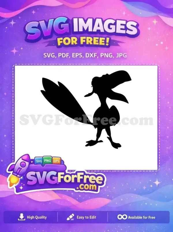 Free Zazu Bird Yelling Free Silhouette The Lion King Free SVG Free Zazu Bird Yelling Free Silhouette The Lion King Free SVG