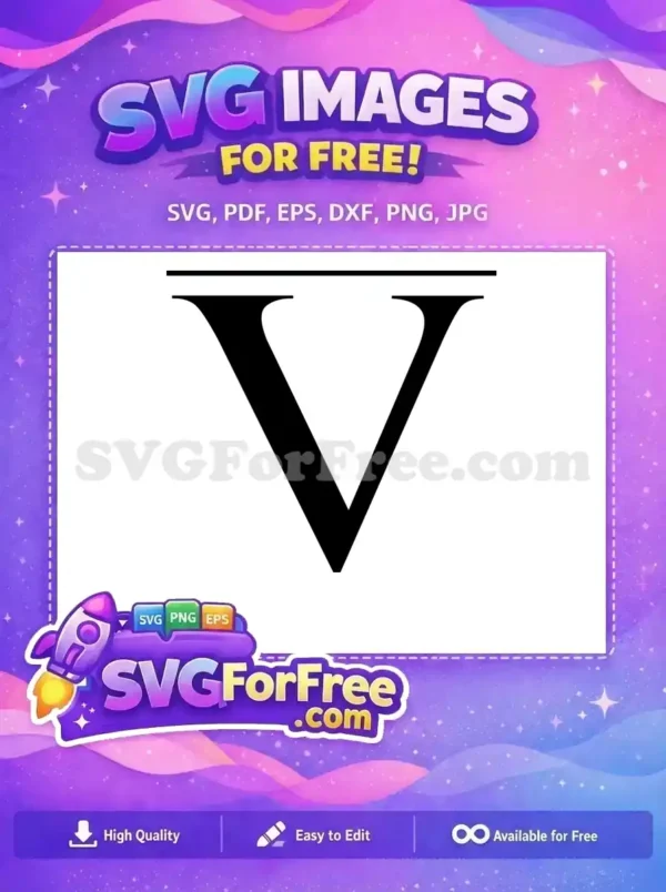 Free Letter V Initial Free Alphabet The Lion King Free SVG