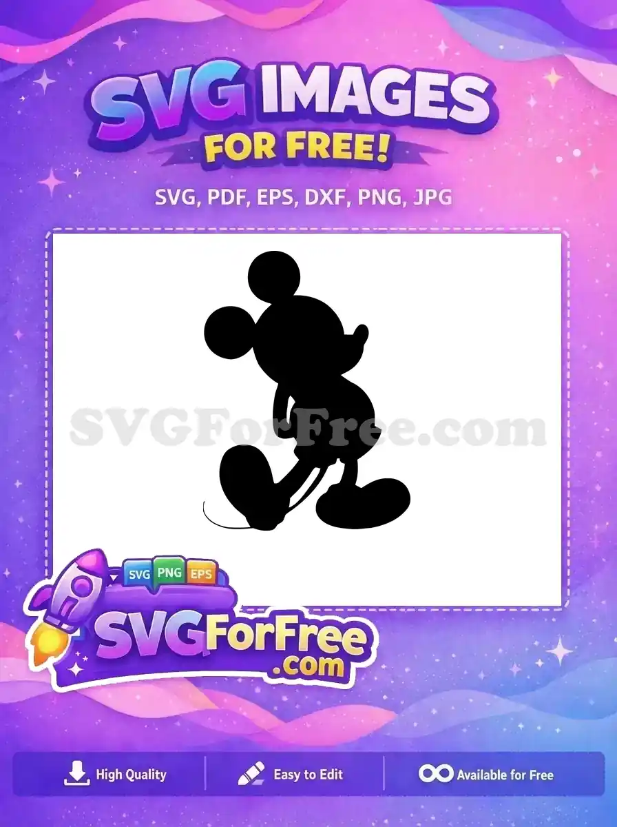 Free Silhouette Walking Free Cartoon Character The Lion King Free SVG