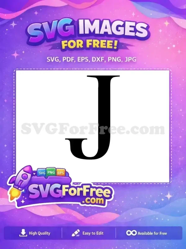 Free Initial J Bold Free Monogram The Lion King Free SVG Free Initial J Bold Free Monogram The Lion King Free SVG