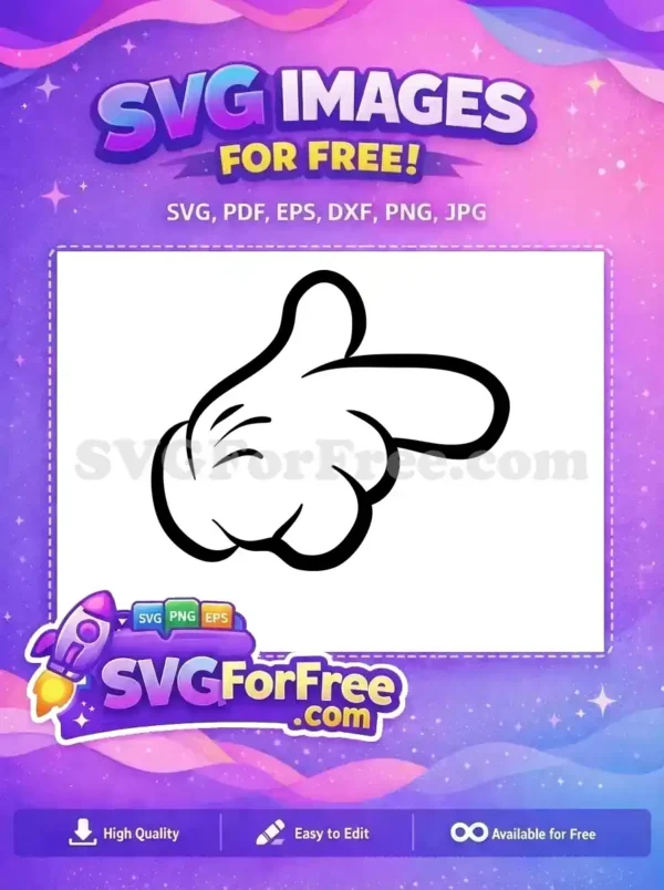 Free Pointing Hand Free Cartoon The Lion King Disney Free SVG