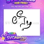 Free Minimalist Line Free Simba Silhouette The Lion King Free SVG - Instant Download