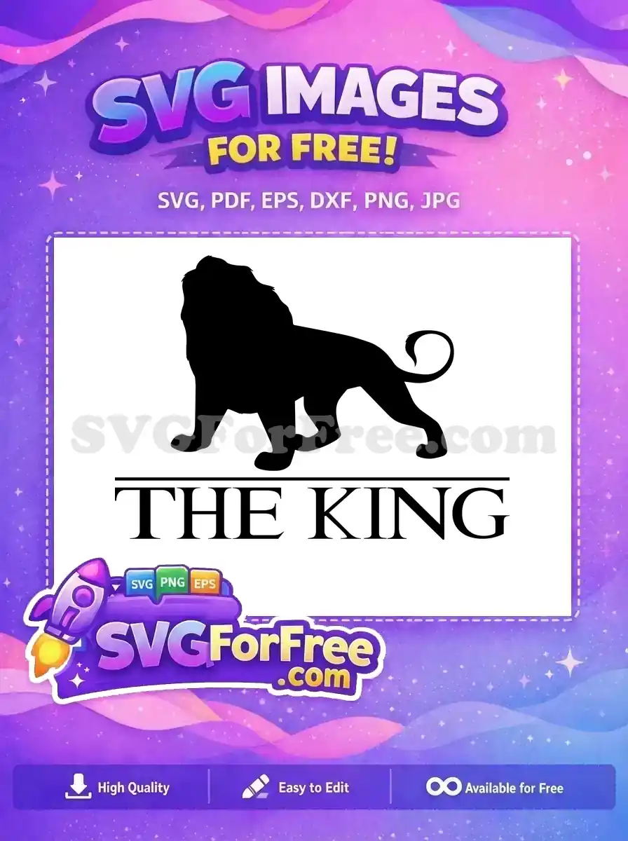 Free Simba Face Free Lion King Movie Free SVG 2