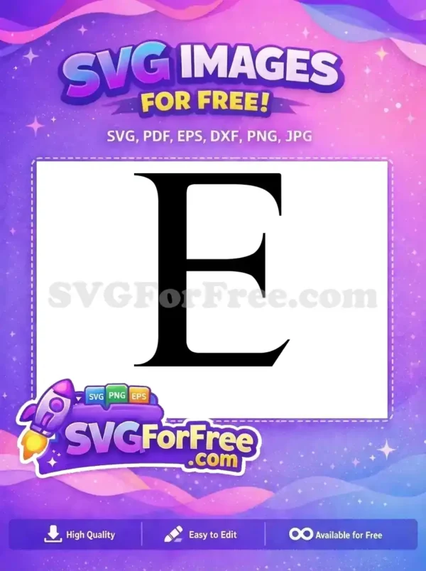 Free Letter E Free Initial Design The Lion King Free SVG Free Letter E Free Initial Design The Lion King Free SVG