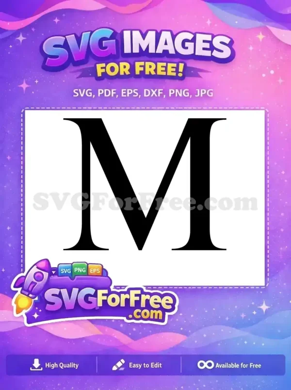 Free Letter M Initial Free Black Font The Lion King Free SVG Free Letter M Initial Free Black Font The Lion King Free SVG