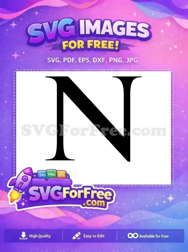 Free Letter N Free Initial Alphabet The Lion King Free SVG Free Letter N Free Initial Alphabet The Lion King Free SVG