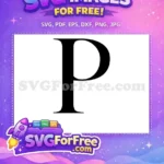 Free Simba Silhouette Free Initial Letter The Lion King Free SVG - Instant Download