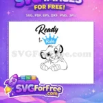 Free Simba Crown Free Ready to Rule Lion King Free SVG - Instant Download