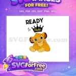 Free Simba Cub Face Free Red Eyes Lion King Free SVG - Instant Download