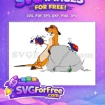 Free Timon Bug Grabbing Free Pumbaa Rock The Lion King Free SVG - Instant Download