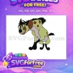 Free Smirking Hyena Free Brown Spots Lion King Free SVG - Instant Download