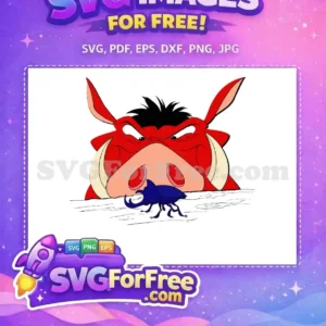 Free Angry Warthog Face Free Beetle Snack The Lion King Free SVG Free Angry Warthog Face Free Beetle Snack The Lion King Free SVG