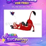 Free Grumpy Pumbaa Stretching Free Beetle Flying The Lion King Free SVG - Instant Download