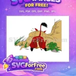 Free Scared Timon Underneath Free Pumbaa Butt The Lion King Free SVG - Instant Download