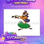 Free Timon Dancing Free Hula Skirt The Lion King Free SVG - Instant Download