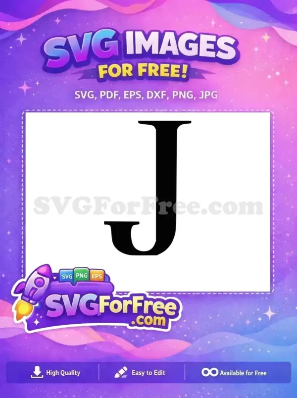 Free Letter J Initial Free Black Silhouette The Lion King Free SVG