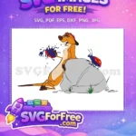 Free Timon Eating Bug Free Pumbaa Watching The Lion King Free SVG - Instant Download