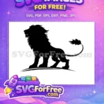 Free Majestic Mane Free Roaring Lion The Lion King Free SVG - Instant Download