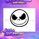 Free Spooky Smile Free Angry Eyes Nightmare Free SVG - Instant Download