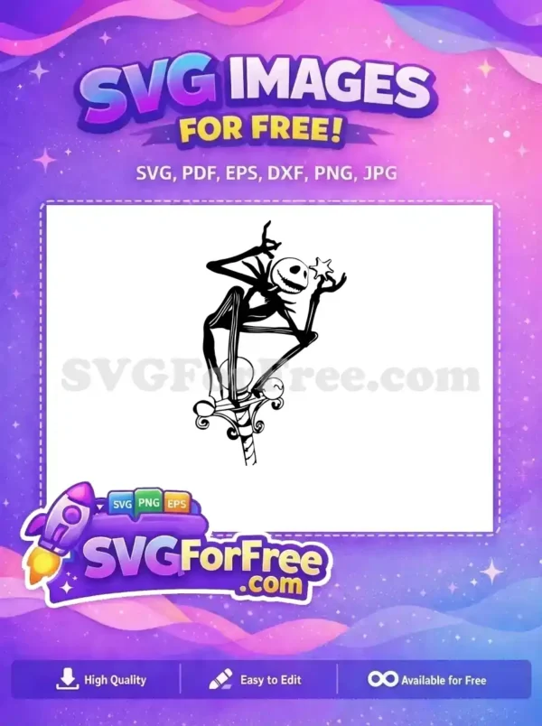 Free Jack Skellington Star Free Decorative Lamp The Nightmare Before Christmas Free SVG Free Jack Skellington Star Free Decorative Lamp The Nightmare Before Christmas Free SVG