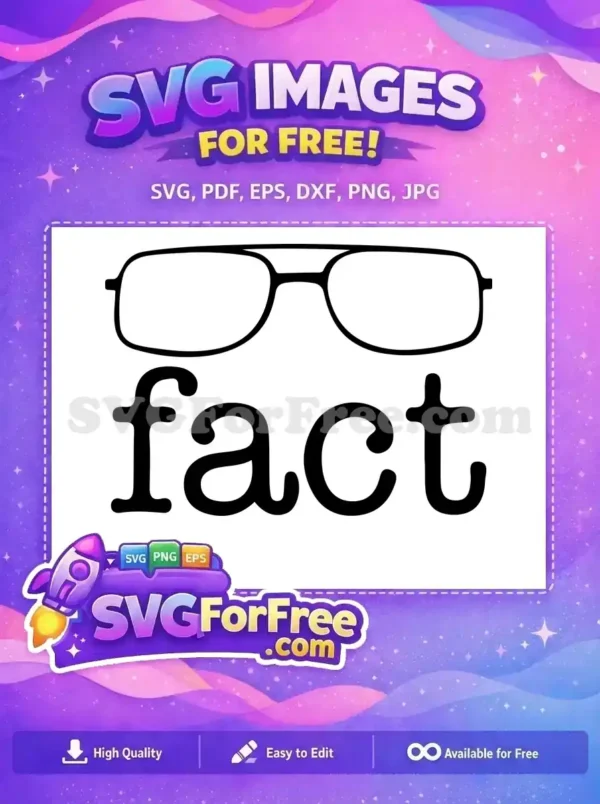 Free Dwight Schrute Glasses Free Fact The Office Free SVG